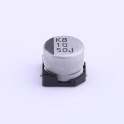 VEJ100M1HTR-0605 贴片型铝电解电容 10uF ±20% 50V SMD,D6.3xL5