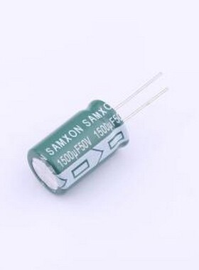 EGF158M1HK25RR 直插铝电解电容 1500uF ±20% 50V 插件,D16xL25m