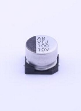 VEJ101M1ATR-0806 贴片型铝电解电容 100uF ±20% 10V SMD,D8xL6.