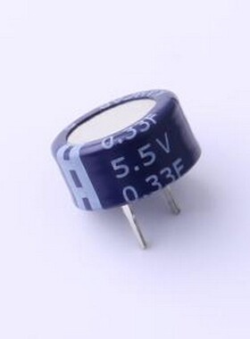 SE-5R5-D334VYC3H 超级电容器 0.33F -20%~+80% 5.5V 插件