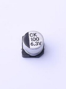 CK0J101M0605 贴片型铝电解电容 100uF ±20% 6.3V SMD,D6.3xL5.4