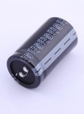 LSM471M2H--A3560 牛角型电解电容 470uF ±20% 500V 插件,D35xL6