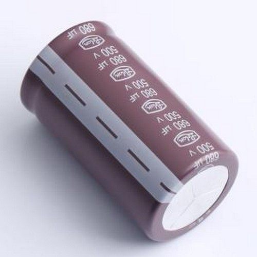 LSG681M2H--A3560M 牛角型电解电容 LSG681M2H--A3560M 插件,D35x