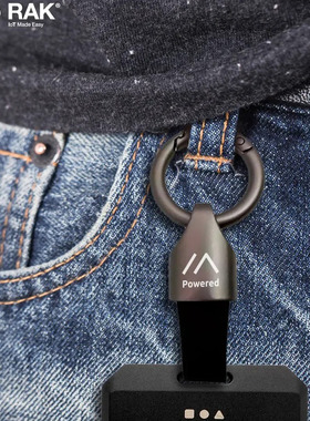 带金属合金头的皮革表带用于携带WisMesh设备或其他物联网追踪器