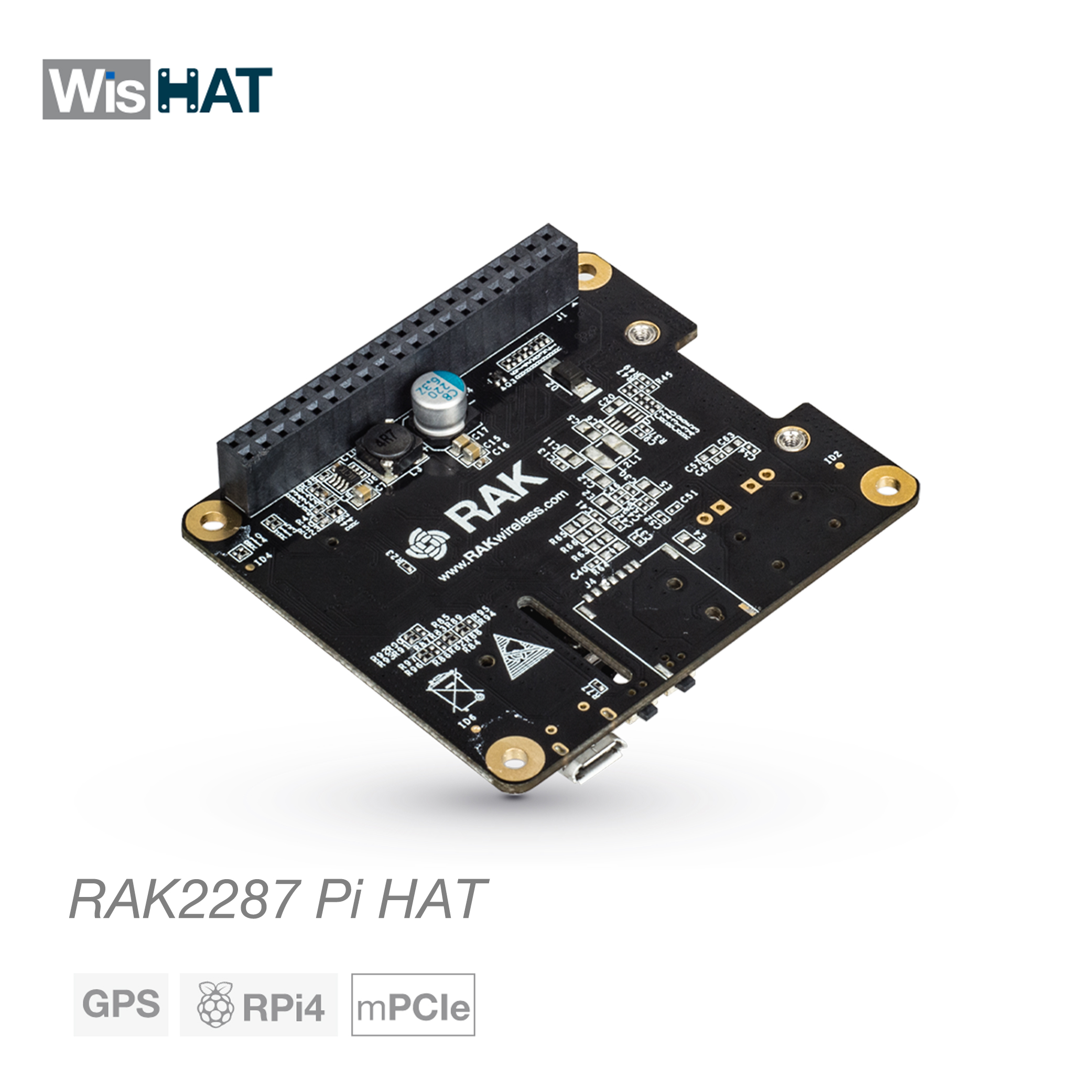 板载PCle连接器树莓派RAK