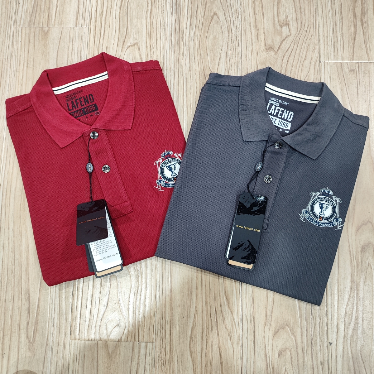 纯棉珠地网眼面料大码男士体恤