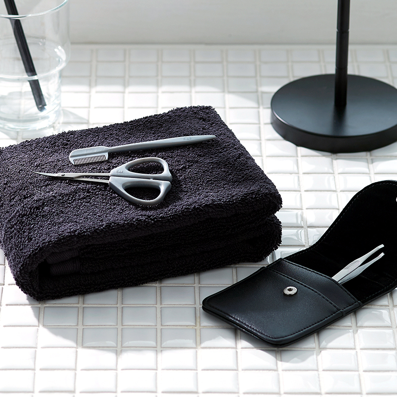 日本贝印拔眉毛器工具套装眉夹镊子修眉剪眉梳初学者便携专业男用