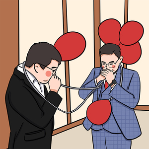 婚礼接亲堵门游戏道具吹爆气球结婚整蛊恶搞新郎伴郎创意迎亲用品