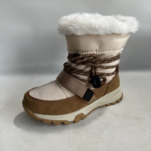 2025外贸韩国原单尾货童鞋女鞋冬季加绒保暖雪地靴棉鞋户外特价