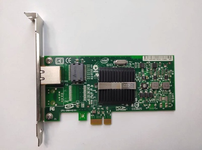 原装单口千兆网卡Intel EXPI9400PT 9300PT 82571 PCIEx1 带蓝标