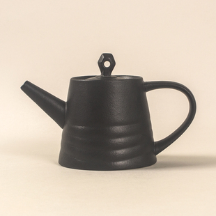 福利款 230ml捡漏黑釉茶壶功夫家用泡茶壶单个复古茶具冲茶罐