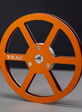 可定制logo七寸开盘机盘架铝制空盘磁带盘适用于TEAC等