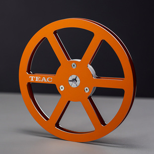 可定制logo七寸开盘机盘架铝制空盘磁带盘适用于TEAC等