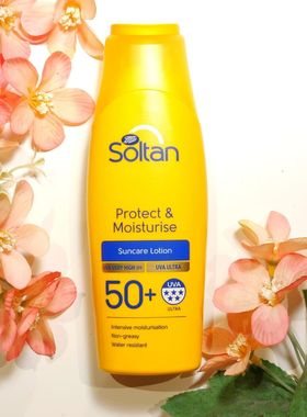 英国代购Boots Soltan 成人保湿防晒乳液SPF50 200ml