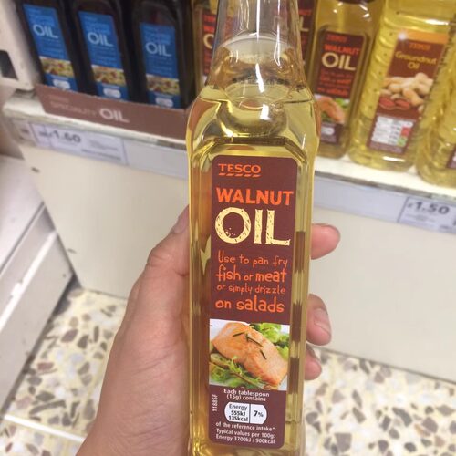 TESCO纯核桃油含DHA婴儿补脑益智