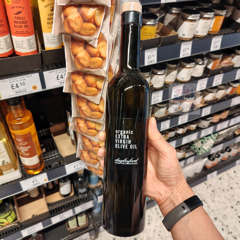 英国代购 Daylesford Organic 有机特级初榨橄榄油 500ml