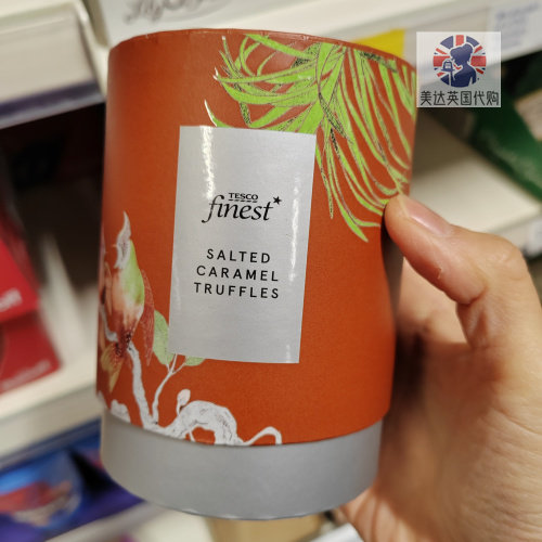 英国代购｜TESCO超市 Finest 系列 马克香槟松露巧克力 海盐焦糖