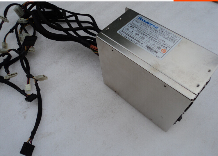 二手拆机 航嘉HK600-11PEP 服务器双路8P供电台式电源 额定500W