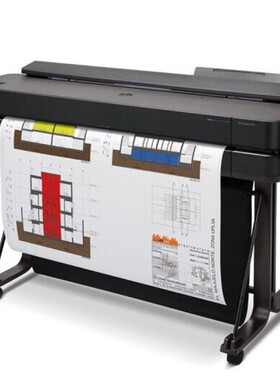 惠普 HP T650 A0 A1绘图仪 A2打印机CAD黑白彩色蓝图 3年原厂保修