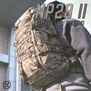 凤工战术涅槃28MK2战术户外登山徒步双肩迷彩包超越同级自有设计