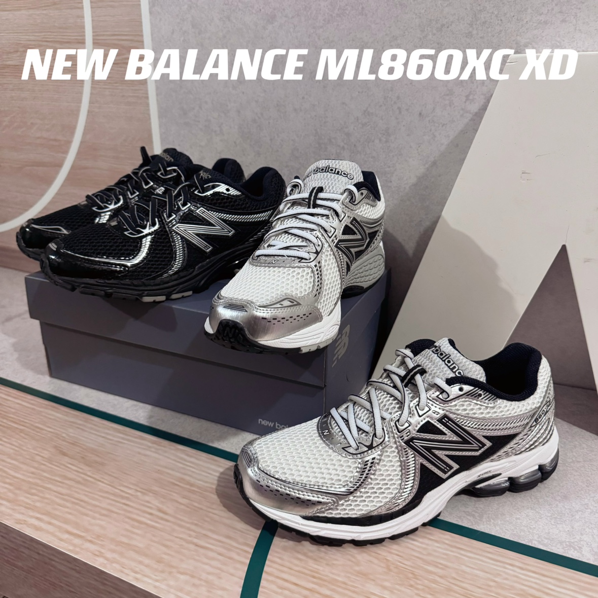 NEW BALANCE NB 23冬男女复古跑步鞋休闲运动鞋老爹鞋ML860XC XD