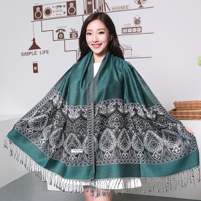 Wearingshawlwithethnicsty