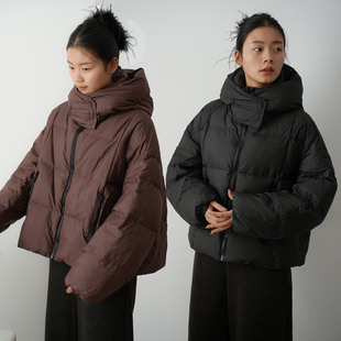88348 特 90白鸭绒 女士短款羽绒服 连帽款 厚款 冬款 女装