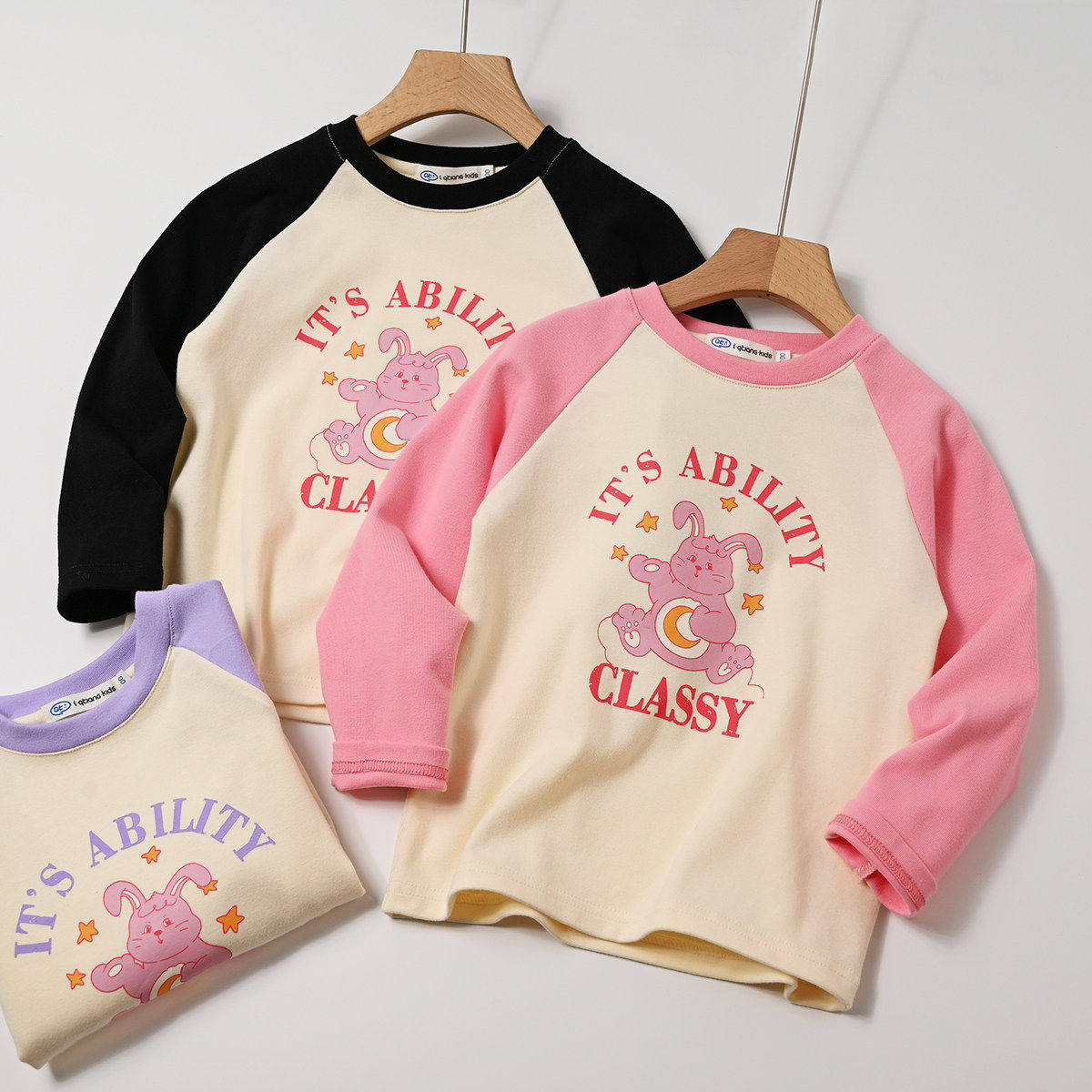 特 儿童纯棉磨毛T恤 女童圆领长袖卡通兔子打底衫 春秋款 童装,童装/婴儿装/亲子装,T恤,淘宝优惠券,粉丝福利购,淘宝优惠卷