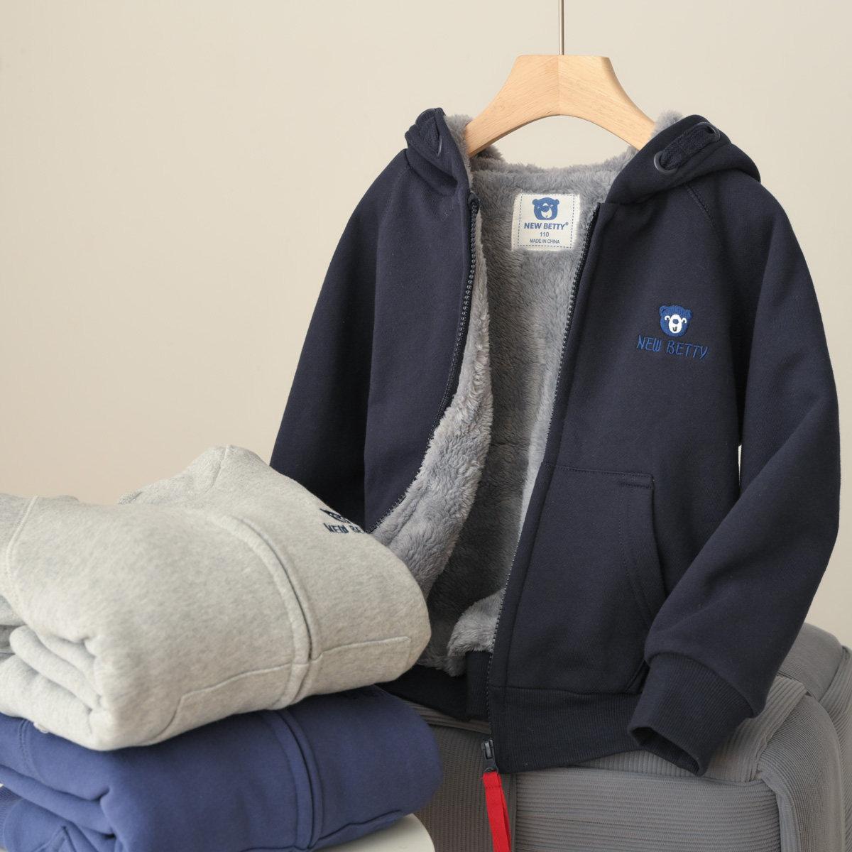 81447 儿童加绒连帽外套  加厚款外套 男童女童棉袄 中大童冬款,童装/婴儿装/亲子装,普通外套,淘宝优惠券,粉丝福利购,淘宝优惠卷