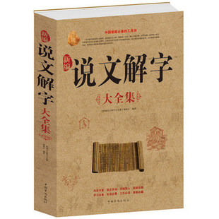 说文解字注文字解说中国家庭 正版 工具书 古代汉语词典 新编说文解字大全集 汉字图解字典古汉字百科知识 白金版 包邮