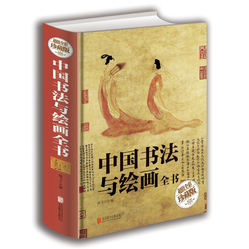 正版 中国书法与绘画全书 书法绘画历史概论 书法技法毛笔字教材 国画技法基础入门教程工笔画写意画 历代名家书法绘画作品鉴赏