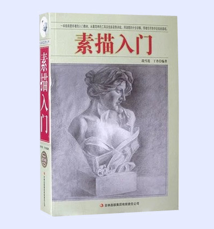 正版包邮素描入门素描基础教程绘画入门教材素描书基础教程从最简单的工具及绘画姿势讲起清楚的分布详解学会绘画基础美术