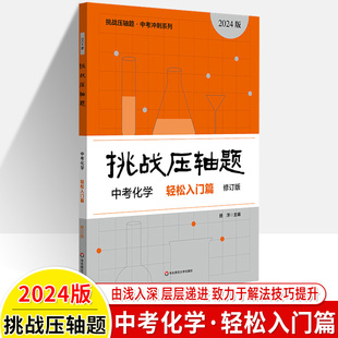 挑战压轴题中考化学轻松入门篇 中考压轴题化学 初三化学专题训练 中考冲刺化学 2024版 华东 中考总复习资料压轴题破解策略