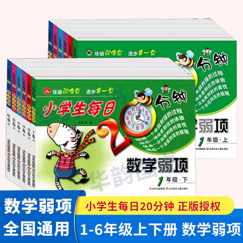 小学生每日20分钟数学弱项