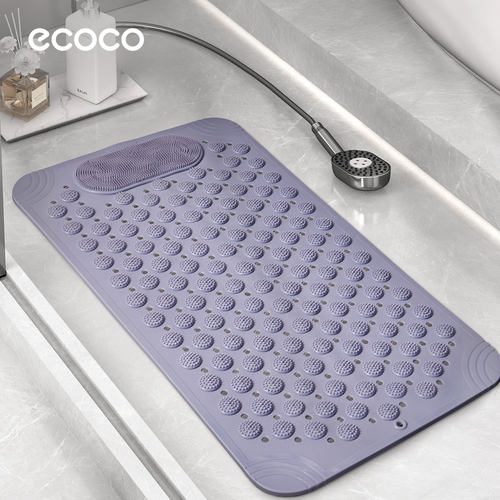 【好物体验】ecoco浴室防滑垫淋浴房儿童防滑摔脚垫子按摩地垫