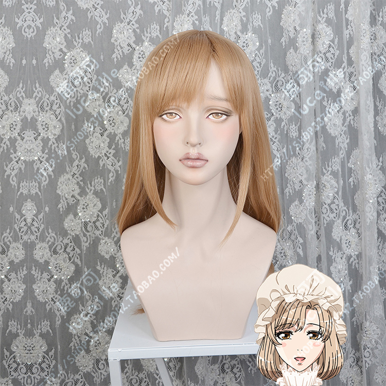 工作細(xì)胞 巨噬細(xì)胞 月桂100cm松散辮子造型款cosplay假發(fā)