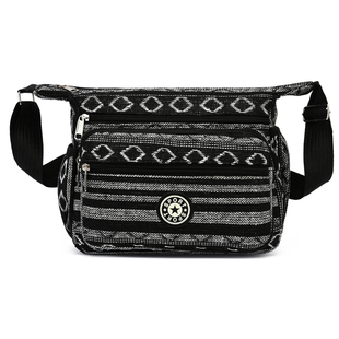 牛津布轻便民族风休闲包韩版 斜挎包大容量妈妈包手机包帆布包 新款