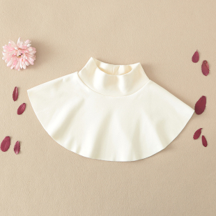 德绒假领子秋冬季男女百搭卫衣毛衣领高领保暖护颈椎脖套围脖围巾