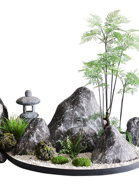 仿真石头景观石庭院摆件