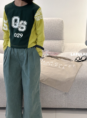 新 啦fu莱 春绿色辣妹T绿色休闲裤 5799 1698