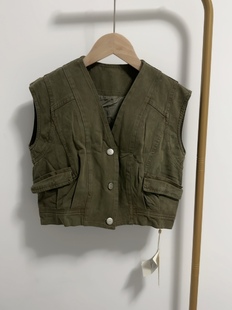 数足 码 3552 男女宝都可以 D品剪吊牌鸽家军绿色马甲