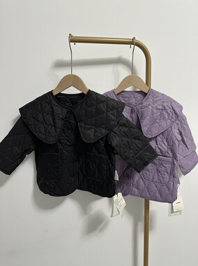 【福利】D品剪吊牌小童九家绗缝棉轻薄棉衣，码数足，0126