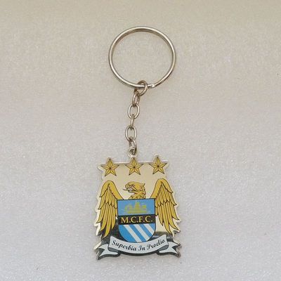 足球装备正版英超曼彻斯特城队球衣金属个性钥匙扣 可爱钥匙扣 16