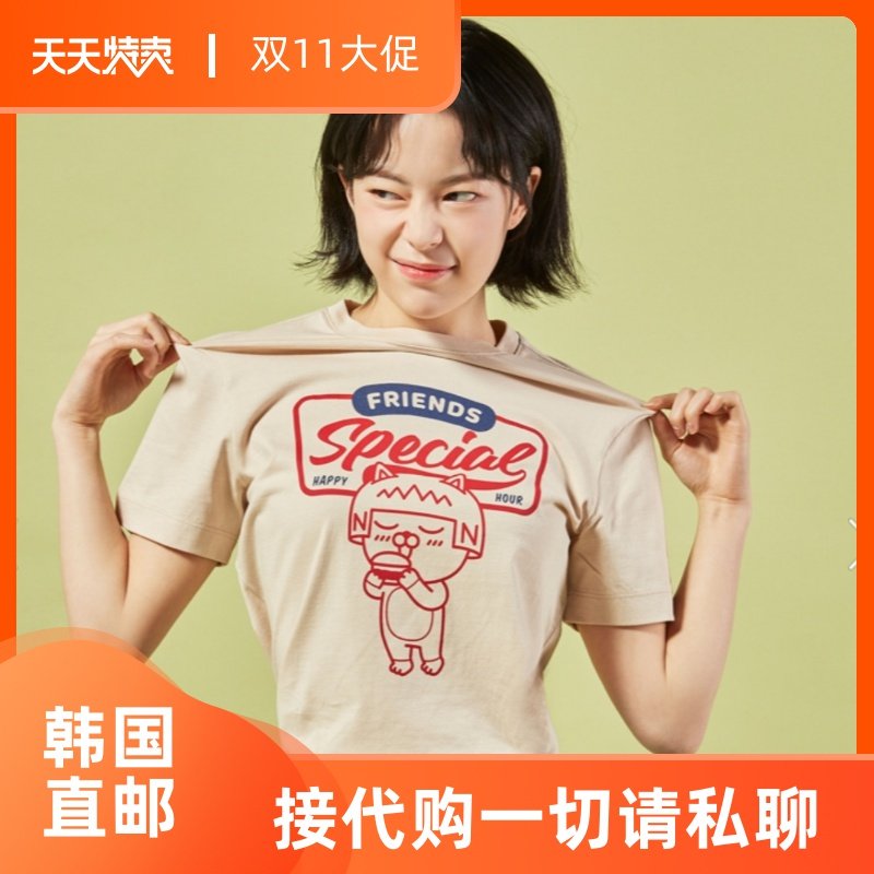 韩国东大门top10 topten  special KAKAO FRIENDS男女通用短袖T恤|ruв категории Женская одежда, футболка - от Buy2taobao.com для оказания профессиональной услуги покупки агента Taobao