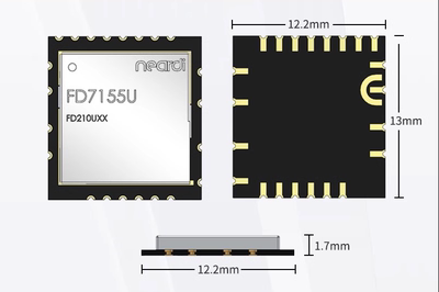 7155U/2.4G/5G双频WiFi6+BLE蓝牙高速WIFI模组5G CPE/MIFI已批量