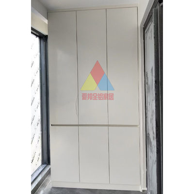 铝合金阳台洗衣烘干机叠放防晒防水收纳双机置物柜源头工厂定制