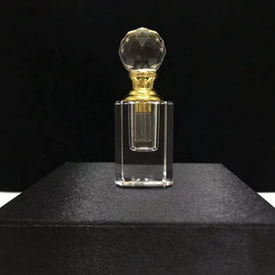 SJ水晶精油瓶小空瓶1ml高级沉香分装瓶2ml茉莉空瓶子香薰瓶定制盒