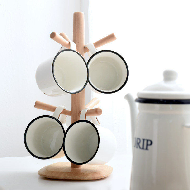 日式厨房杯架置物架家用马克杯牛奶杯沥水架套装水杯挂架创意架子在类目 厨房/烹饪用具, 厨用小工具/厨房储物, 厨房储物架/厨房置物架, 厨房置物架/角架中 - 来自Buy2taobao.com提供专业的淘宝代购服务