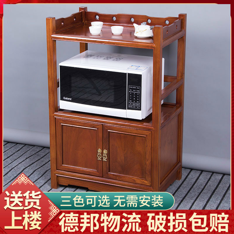 现代简约实木茶柜 经济型餐边柜 客厅实木储物柜 可定制榆木双门