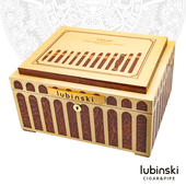 LUBINSKI2025新款 盒大容量西班牙雪松木醇化醒茄礼箱 高端雪茄保湿